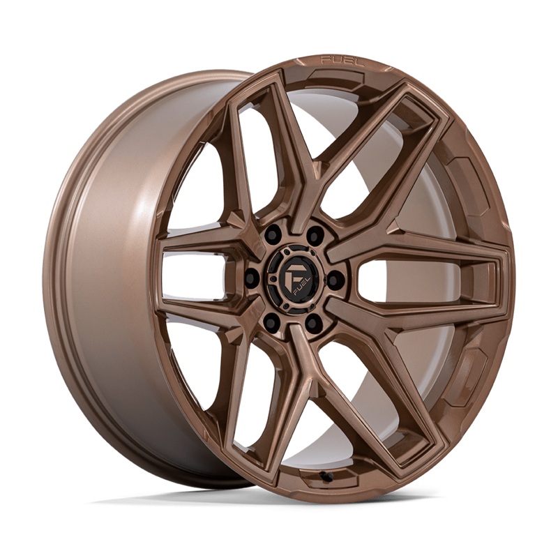 Fuel Wheels Flux 20″ 6×120 Platinum Bronze