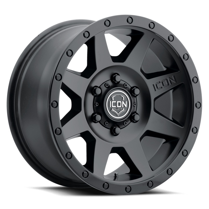 ICON Alloys Rebound 17″ 6×135 Double Black