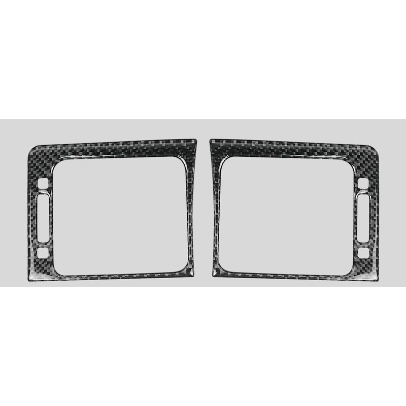 JDMuscle [15-21 WRX/STI] P&S Series Carbon Fiber Vent Frame Sticker Trim Covers | JDM-WRX15-PS-007026