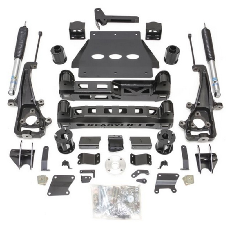 ReadyLift 6″ Lift Kit 2019-2024 Ram 1500 With Factory Air Suspension & 22″ Wheels with Big Bore Knuckle