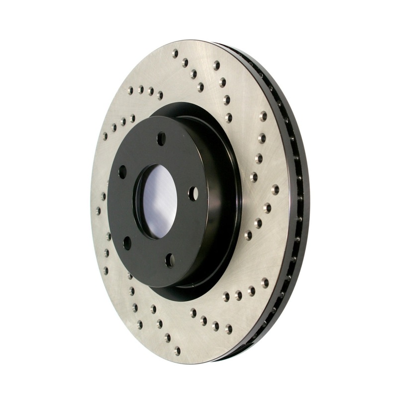 StopTech 98-11 Volkswagen Beetle Cryo Sport Drilled Right Rear Rotor