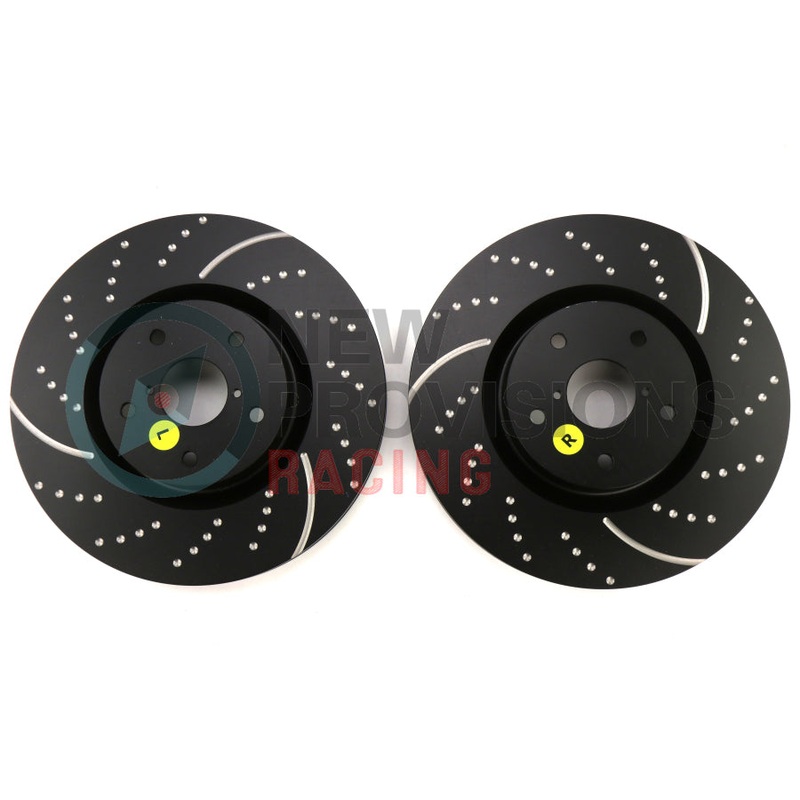 EBC Brakes Gen 3 3GD Series Sport/Dimpled Slotted Front Brake Rotors – 2022+ WRX