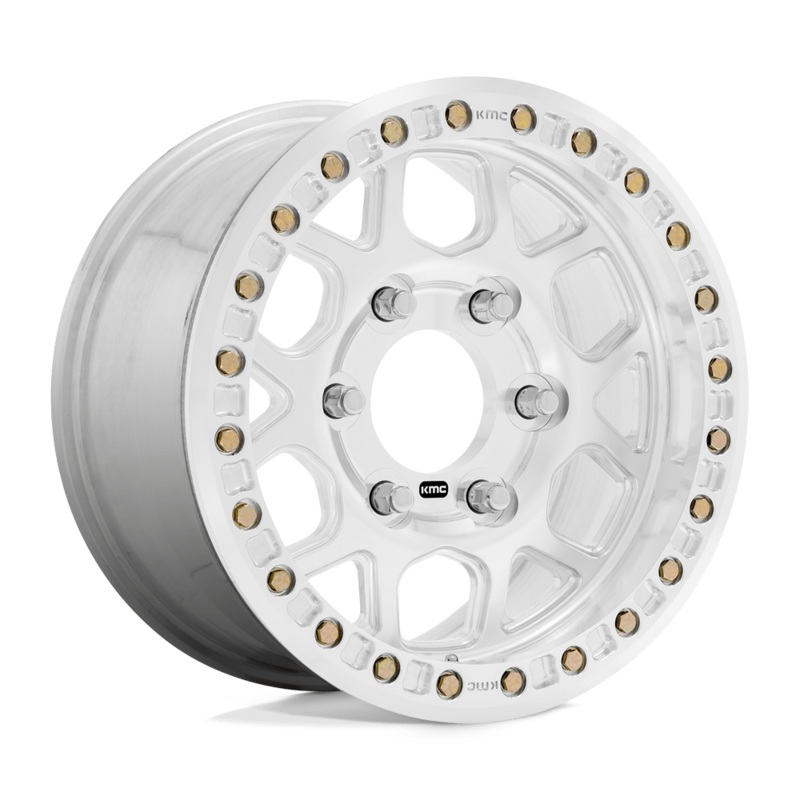 KMC Wheels KM444 Mesa Forged Beadlock 17″ 6×139.7 Raw Machined