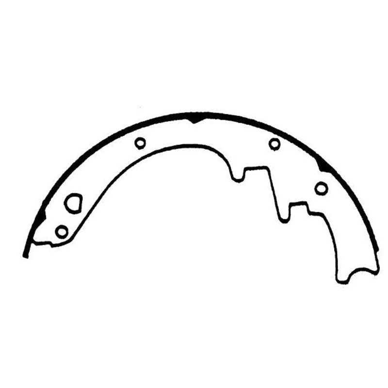 Porterfield Brake Shoes for 1975 FORD GRANADA w/Rear Drums