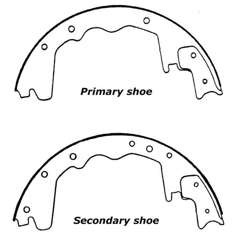 Porterfield Brake Shoes for 2003 FORD F150 4WD Rear Drum 7 Lug