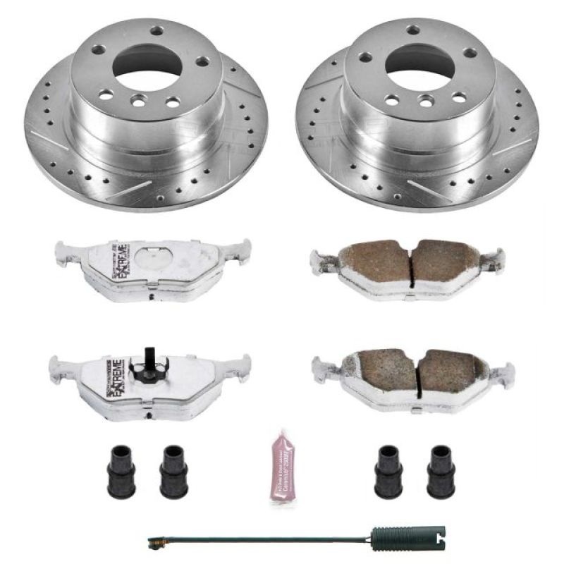 PowerStop Power Stop 96-02 BMW Z3 Rear Z26 Street Warrior Brake Kit