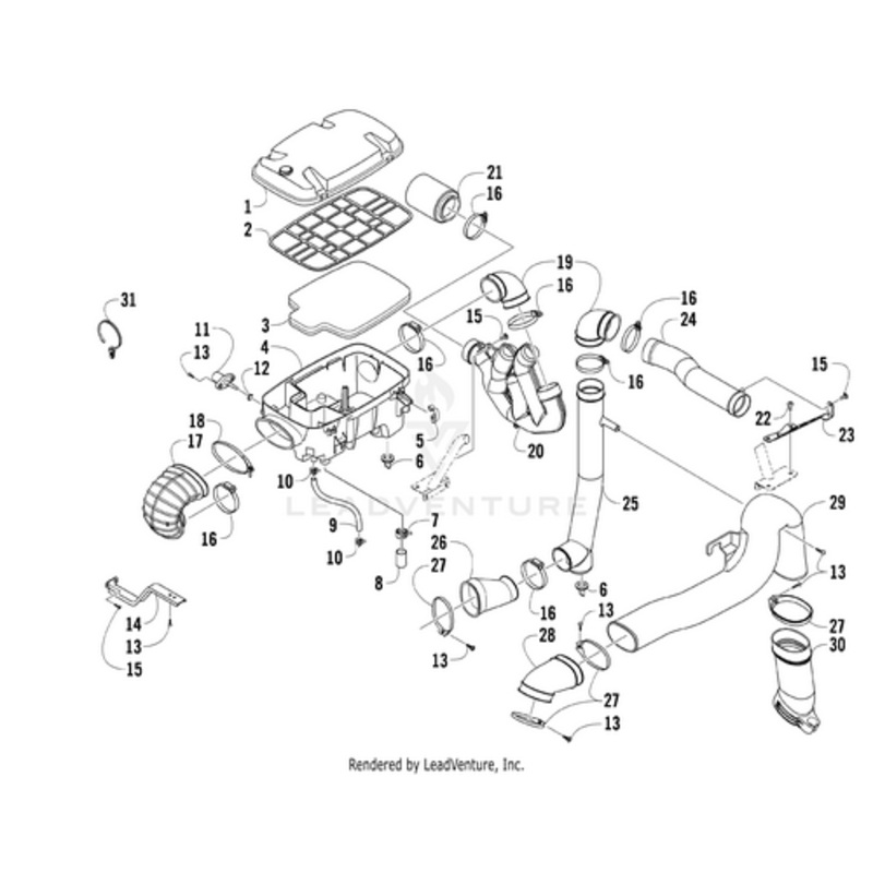 Support Bracket by Arctic Cat