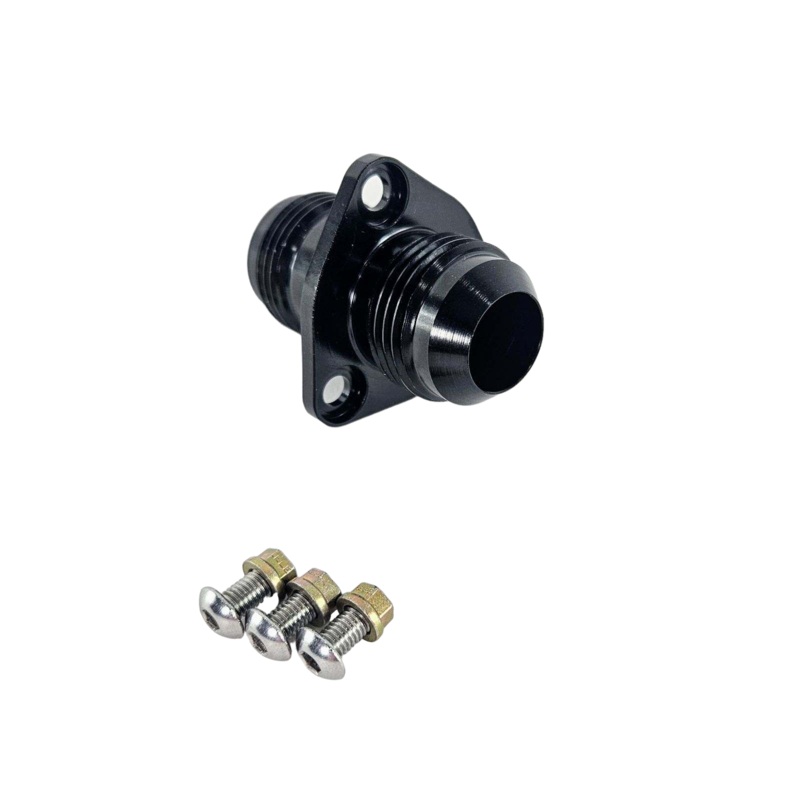 -12AN Flanged Bolt in Pass Thru Bulkhead Fitting by Fluidworks