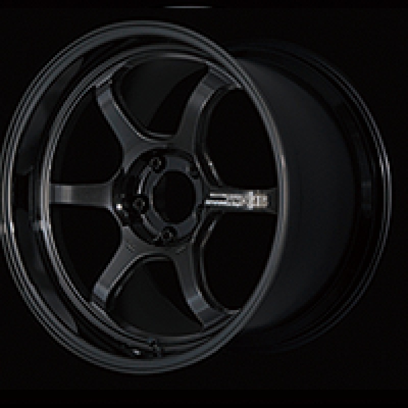 Advan R6 18×9.5 +45 5-114.3 Racing Titanium Black Wheel