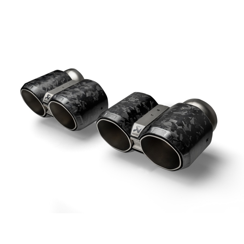 Akrapovic BMW M2 Coupe (G87) Tail Pipe Set – Chopped Carbon