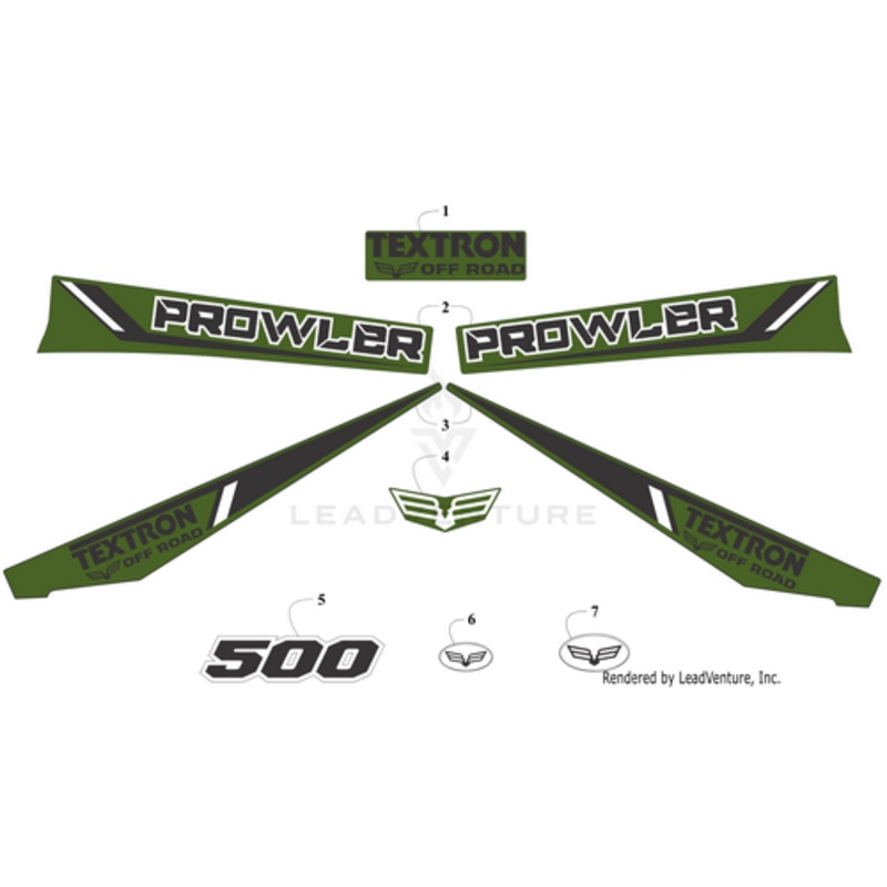 Decal Textron Off Road by Arctic Cat