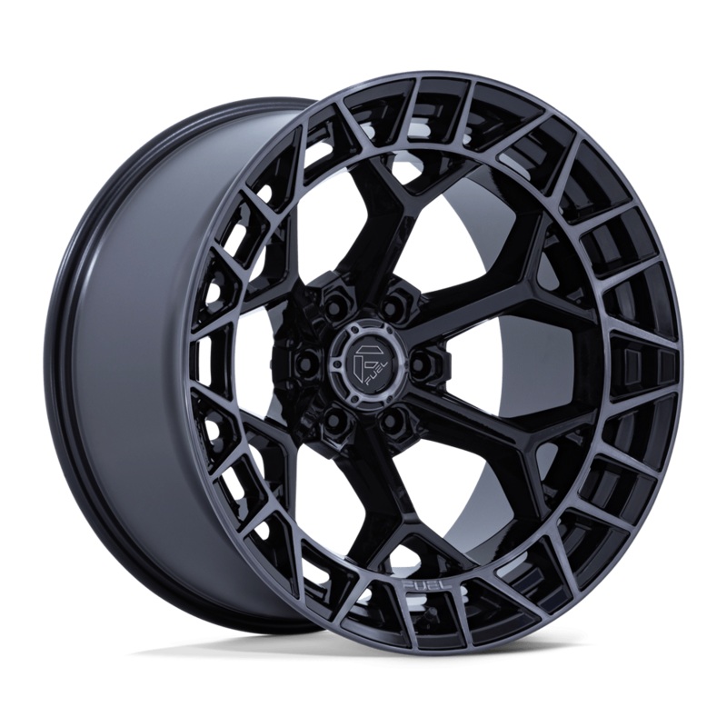 Fuel Wheels FC873 Charger 17″ 5×127 Gloss Black Brushed Face Dark Tint