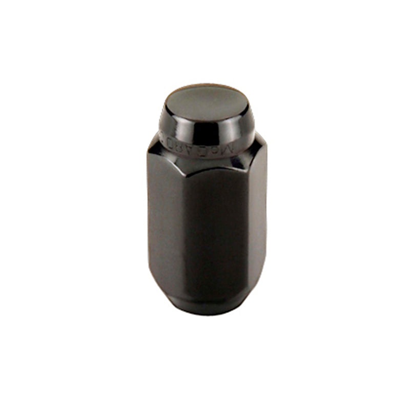 McGard Hex Lug Nut (Cone Seat) M14X1.5 / 22mm Hex / 1.635in. Length (Box of 144) – Black