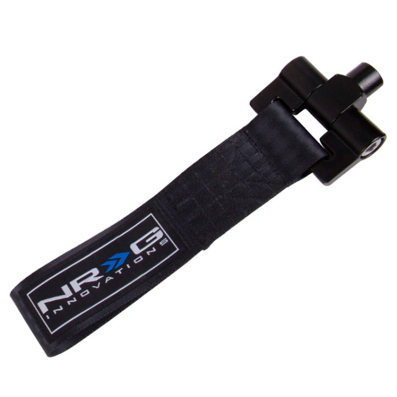 NRG Bolt-In Tow Strap Black – Scion TC 05-08 2014+ / Xb 03-07 (5000lb. Limit)