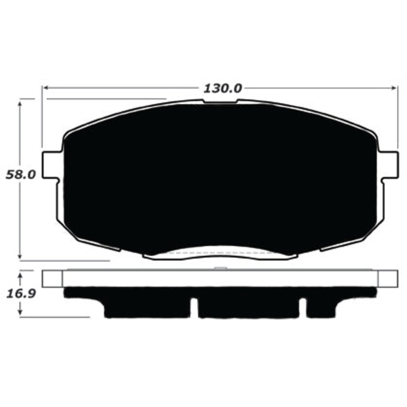 Porterfield Brake Pads for 2012 KIA FORTE 2.4L