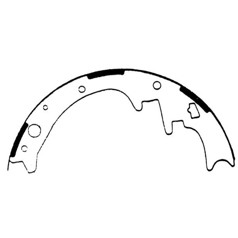 Porterfield Brake Shoes for 1994 DODGE DAKOTA 4WD 10” Rear Shoe