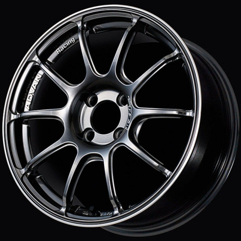 Advan RZII Wheel – 16×6.5 +38 | 4×100 | Racing Hyper Black & Ring