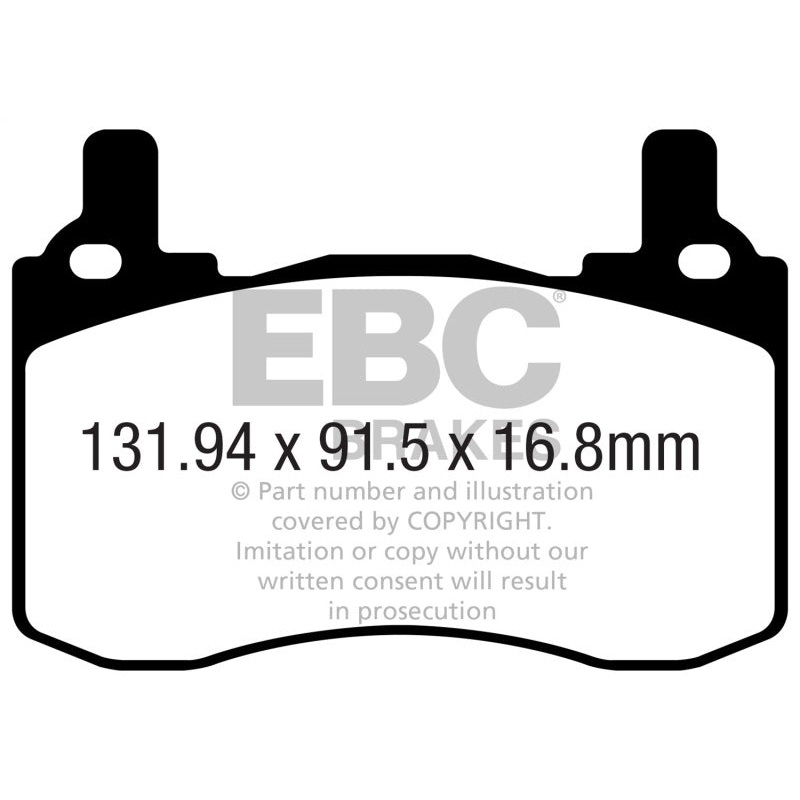EBC 2019+ Genesis G70 2.0T Bluestuff Rear Brake Pads