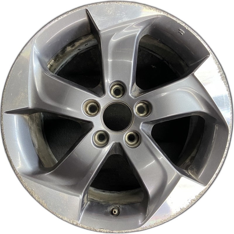 17″ HR-V 18 17×7.5 alloy 5 spoke straight spoke charcoal gray Original OEM Wheel Rim