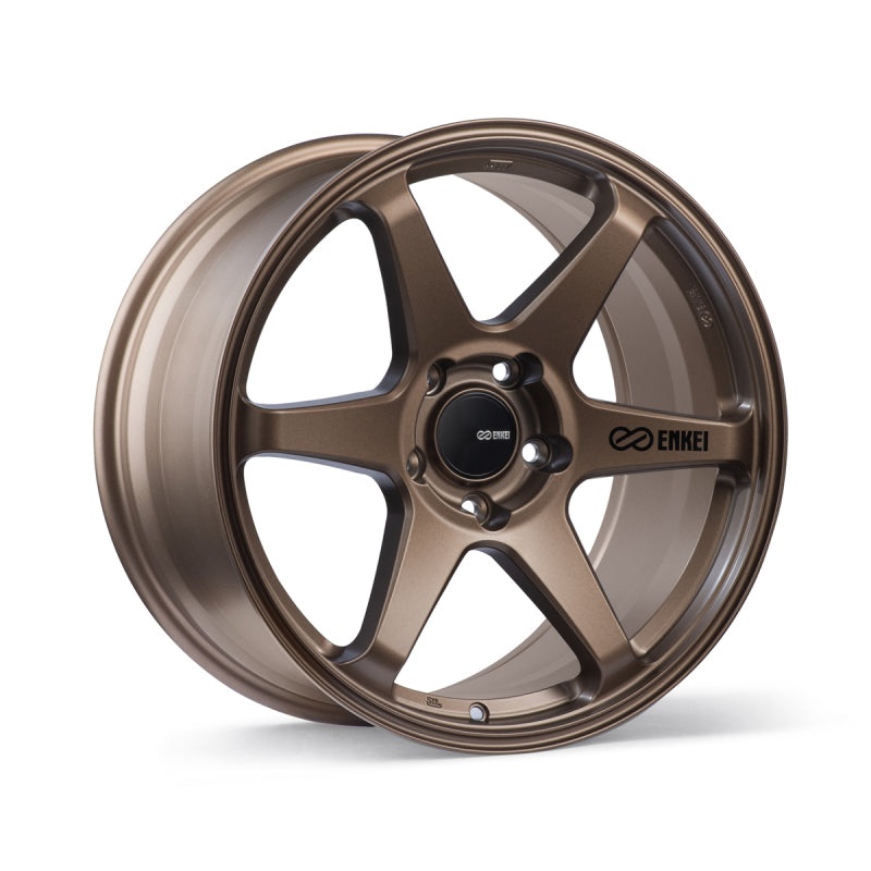Enkei T6R 18×9.5 38mm Offset 5×114.3 Bolt Pattern 72.6 Bore Matte Bronze Wheel | enk539-895-6538ZP