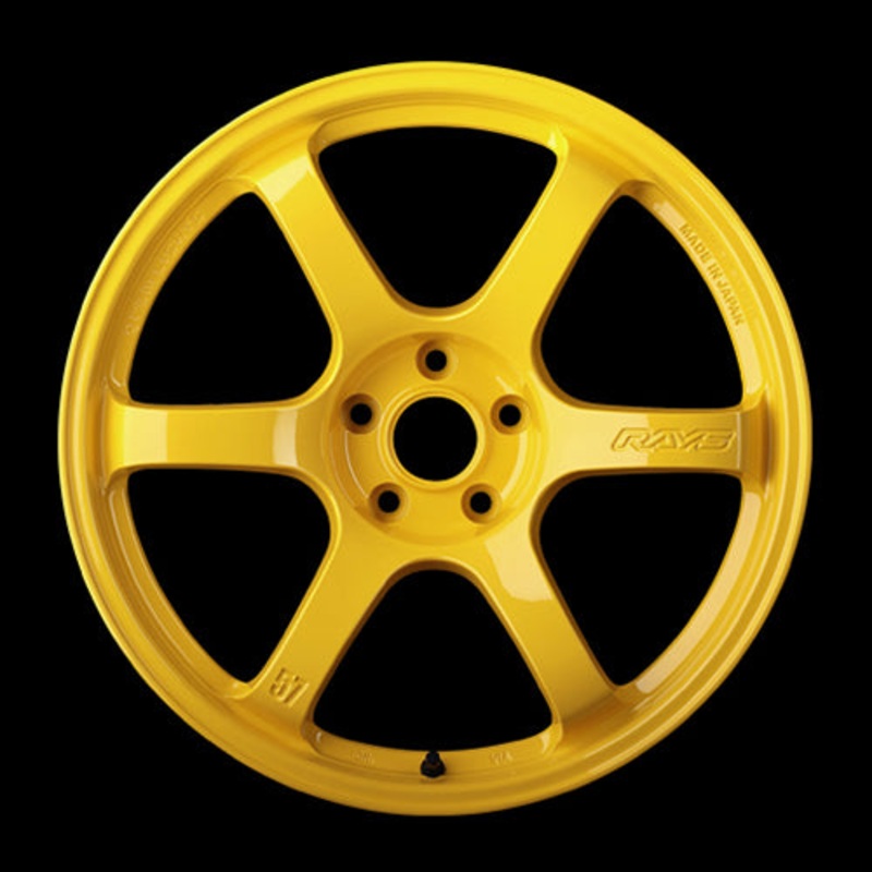 Gram Lights 57DR 2324 Wheel – 18×9.5 +38 | 5×100 | Mach Yellow