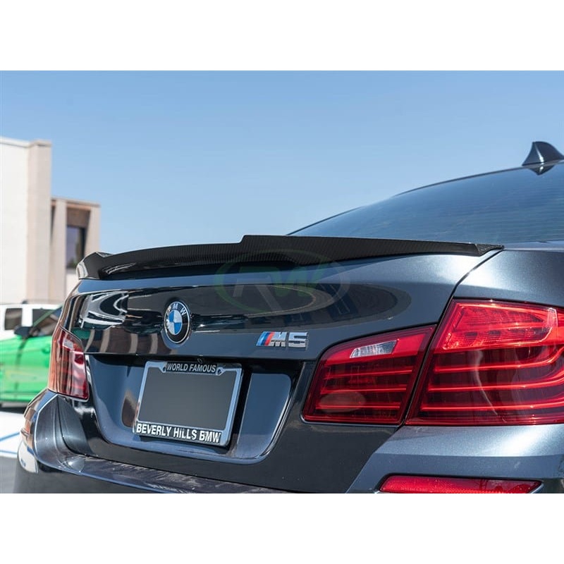 RW Carbon M4 Style Carbon Fiber Trunk Spoiler – BMW / F10 / 5 Series