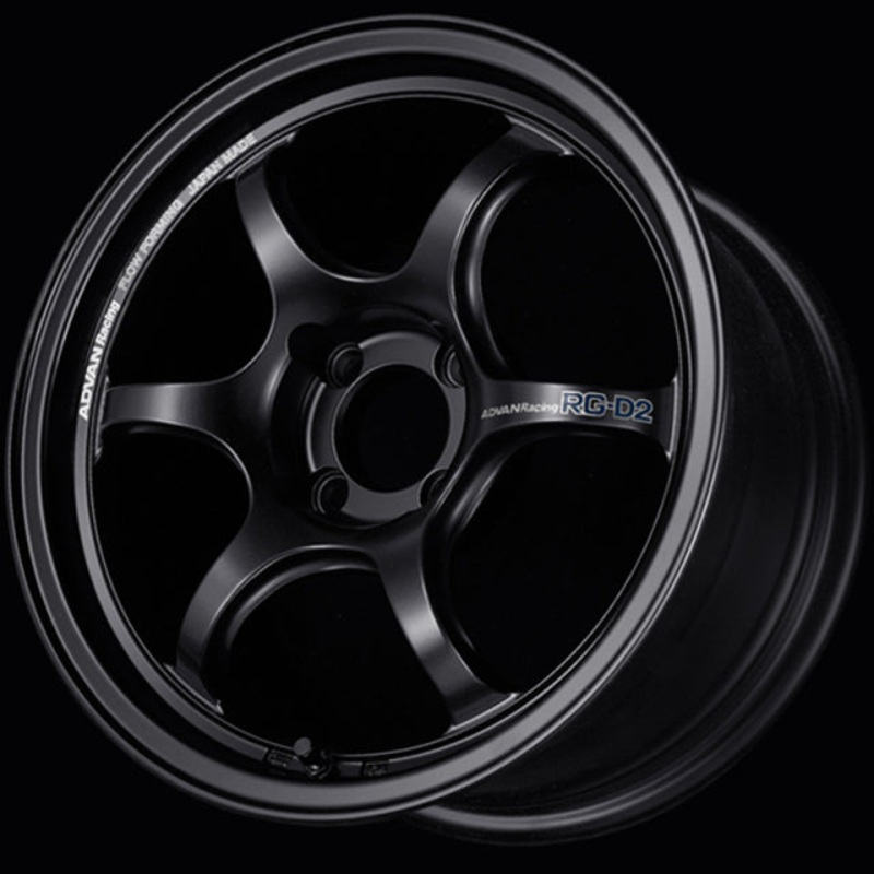 Advan RG-D2 Wheel – 15×5.0 +45 | 4×100 | Semi Gloss Black