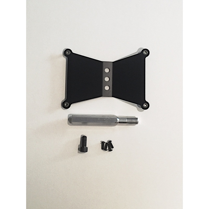 DARKSIDE Front Tow Hook License Plate Mount 2008-2016 Subaru WRX / STi / Forester