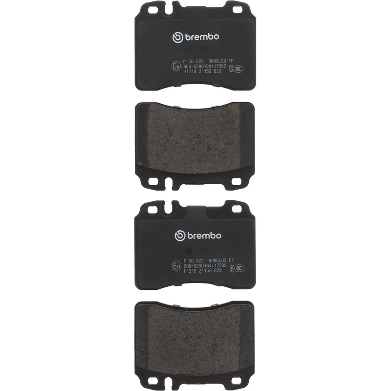 PRIME Low-Met Front Disc Brake Pad Set – P50022