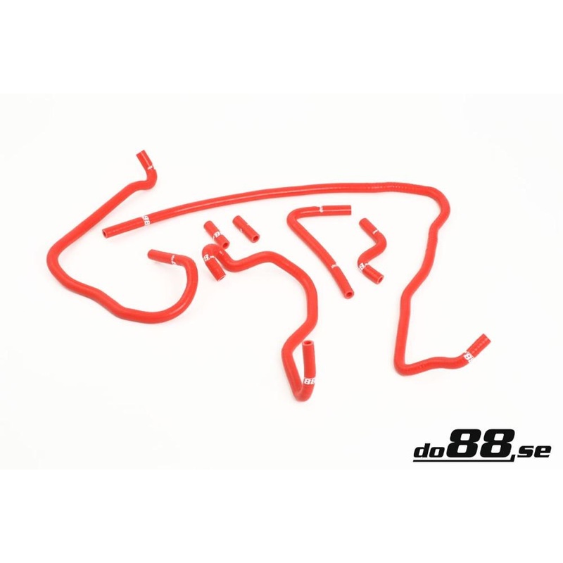 Audi S3 1.8T 1999-2001 Vacuum hoses Red