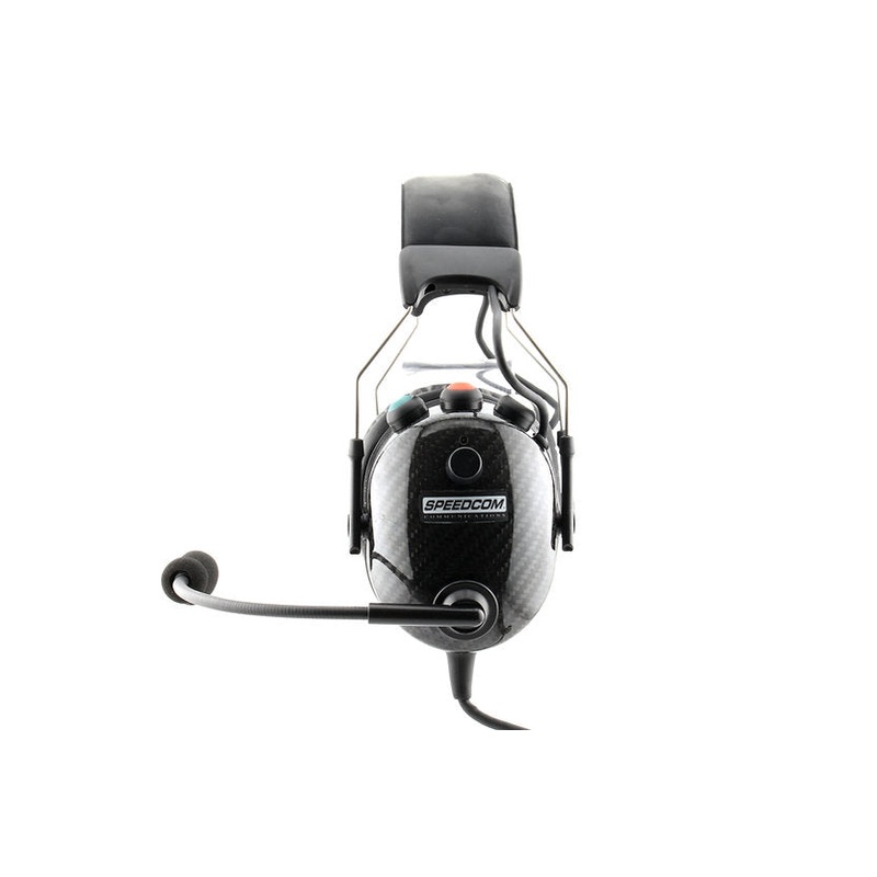 Carbon Fiber Multi Talk Active Noise Canceling Bluetooth Headset