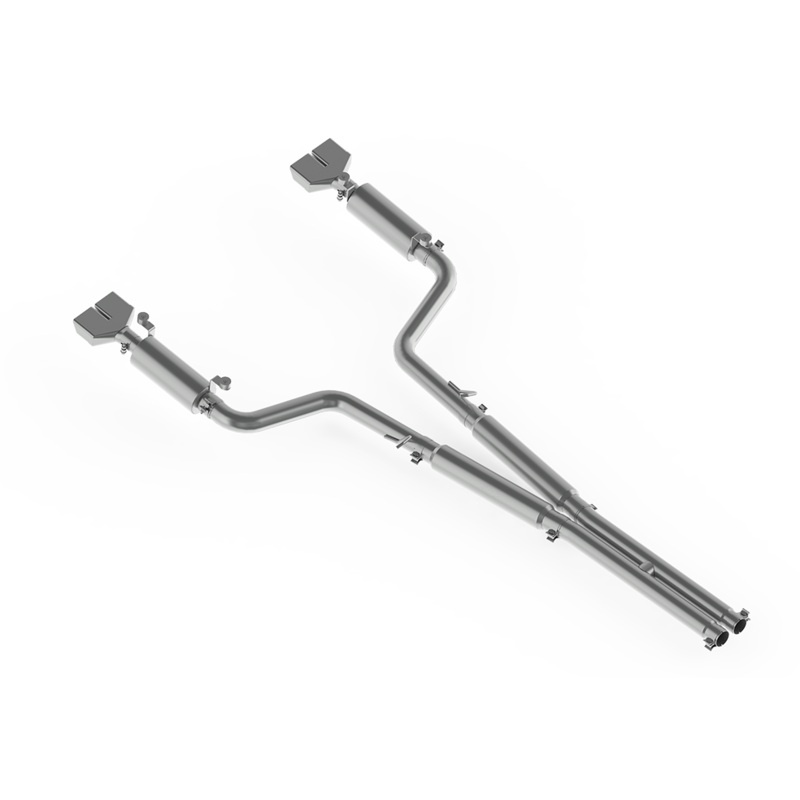 MBRP 3-Inch Armor Plus Race Profile Quad Rear Exit Cat-Back Exhaust with Stainless Steel Tips | 2009 – 2014 Dodge Challenger RT (S7104409)