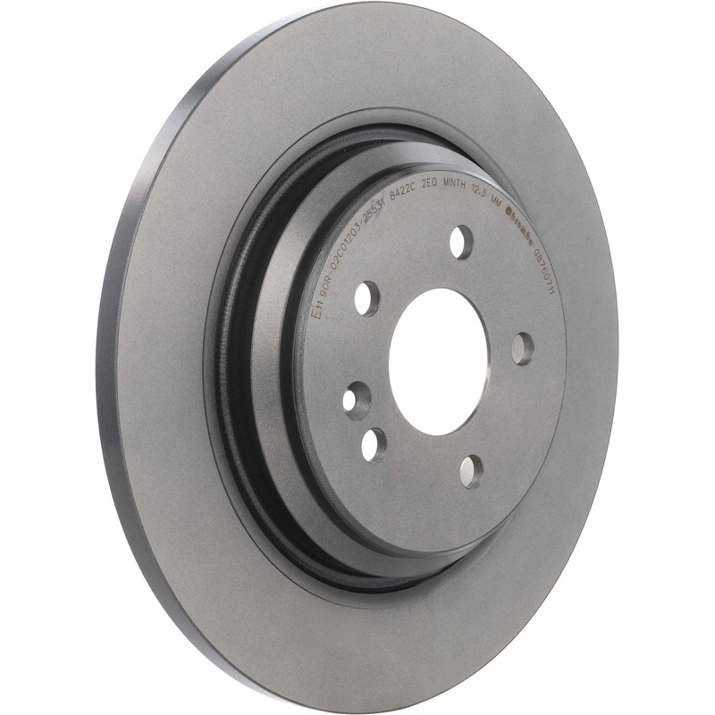 PRIME UV Coated Rear Disc Brake Rotor – 08.7607.11