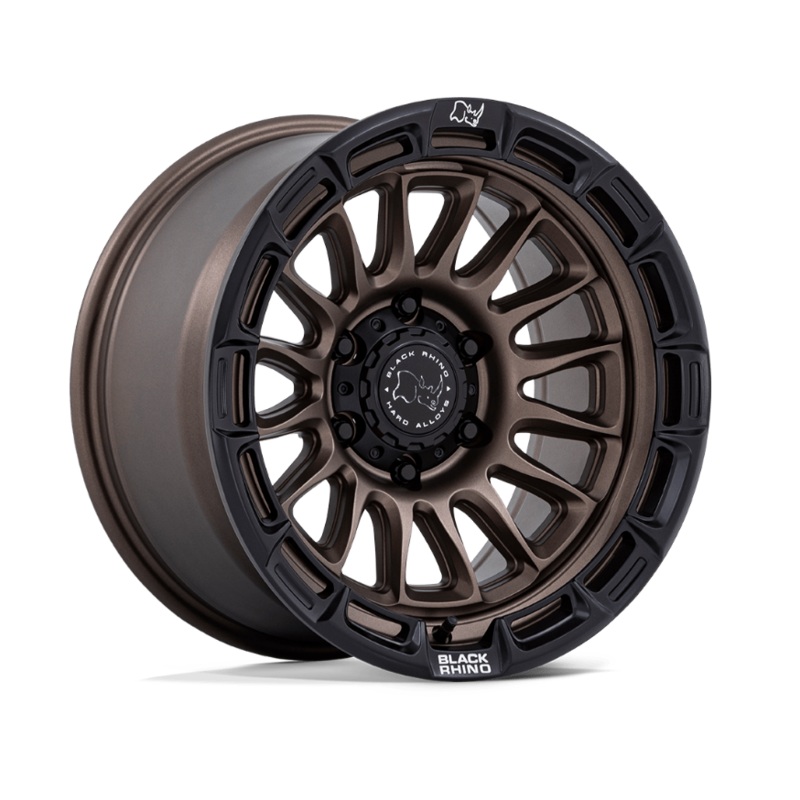 17×9.0 Black Rhino Rival BR025 Burnt Bronze w/ Matte Black Lip