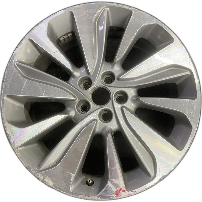 18″ ENCORE 17-18 18×7 aluminum 10 spoke gray inlay Original OEM Wheel Rim