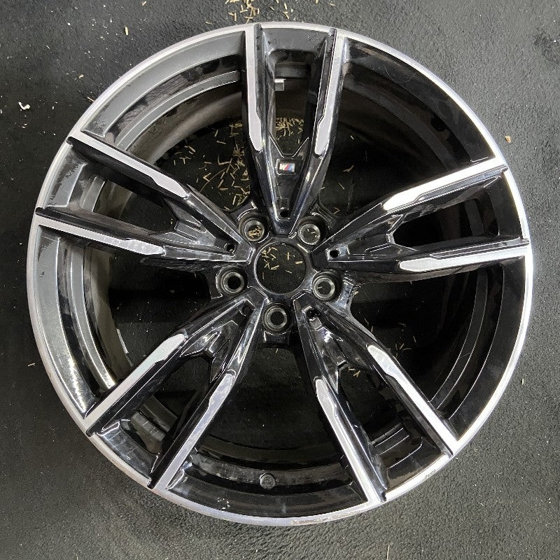 19″ BMW 330i 20-22 19×8 5 spoke double spoke w/dimple inside spoke Original OEM Wheel Rim