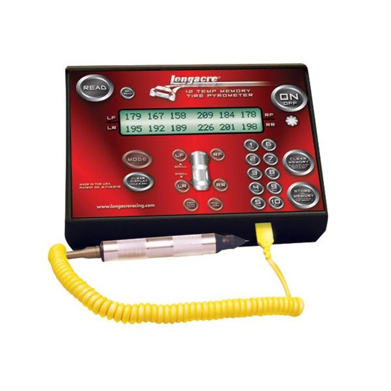 50690 Longacre Tire Pyrometer & Stopwatch Gauge