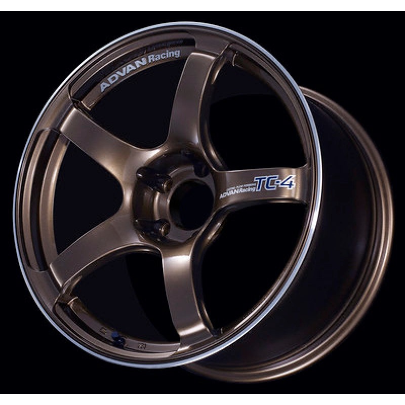 Advan TC4 16×8.0 +38 4-100 Umber Bronze Metallic Wheel | No Ring