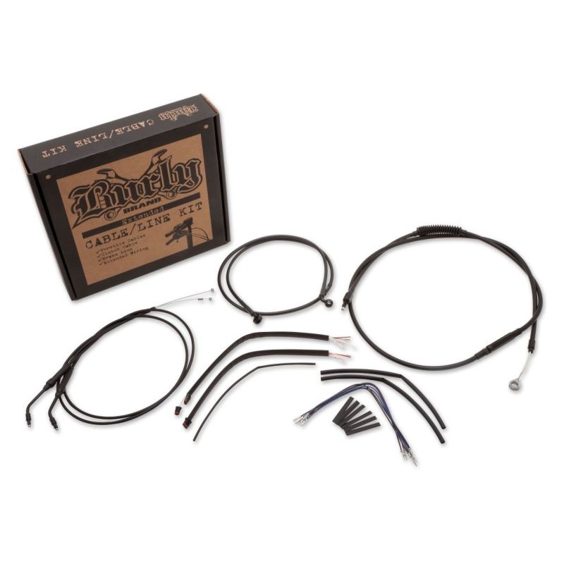 Burly Brand Control Kit 12in Bagger Ape – Black