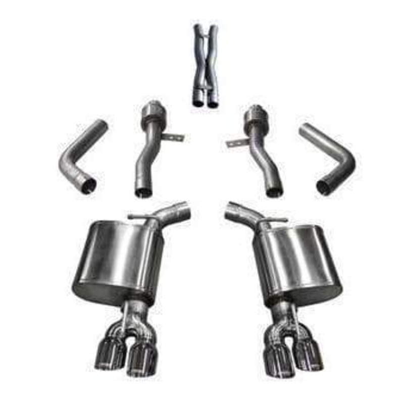 Corsa 2.75″ Sport Cat-Back Exhaust | 2017-2018 Dodge Challenger R/T 5.7L