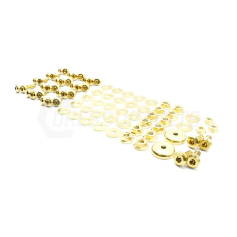 Dress Up Bolts 2022 BRZ/GR86 Stage 1 Titanium Hardware Engine Bay Kit – Blue | TOY-043-Ti-BLU