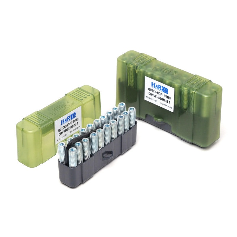 H&R Quick-Safe Bolt-Stud Conversions M14 x 1.5 x 40 (Set of 20)