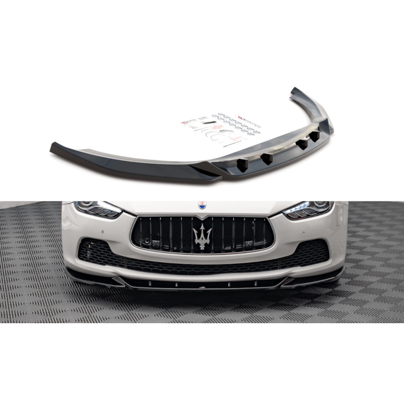 Maxton Design Front Splitter V.1 – Maserati Ghibli Mk3