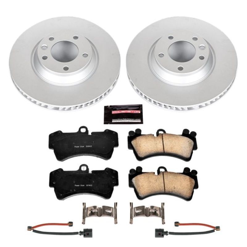 PowerStop Power Stop 07-15 Audi Q7 Front Z23 Evolution Sport Coated Brake Kit