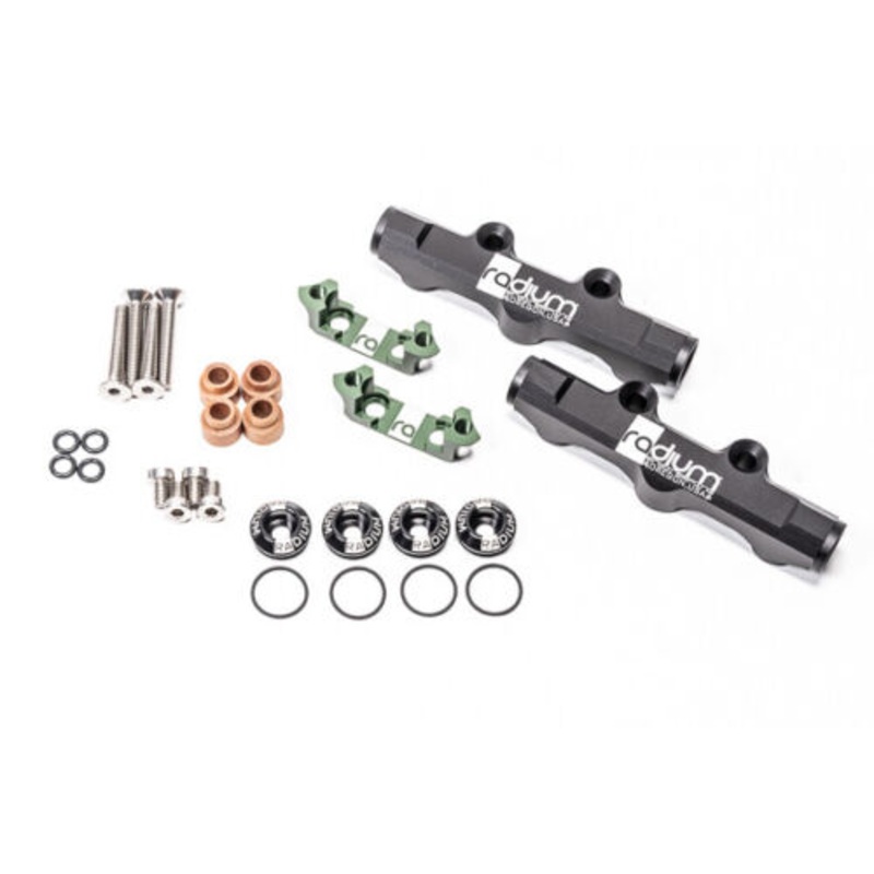 RADIUM ENGINEERING FUEL RAILS, TOP FEED CONVERSION, SUBARU EJ V1-2