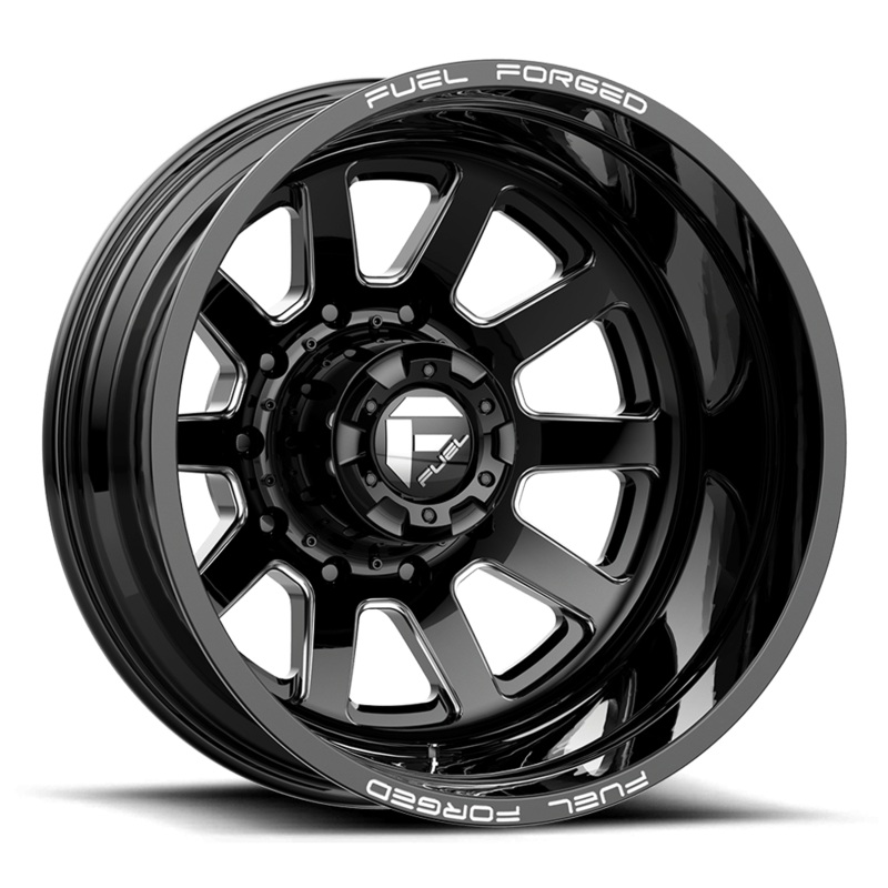 Fuel Wheels DE09 FF09D 22″ 10×170 Matte Black Milled