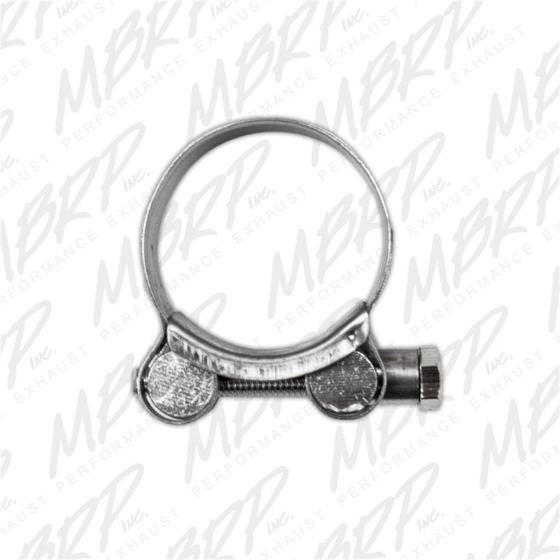MBRP Universal 2.5in Barrel Band Clamp – Stainless (NO DROPSHIP)