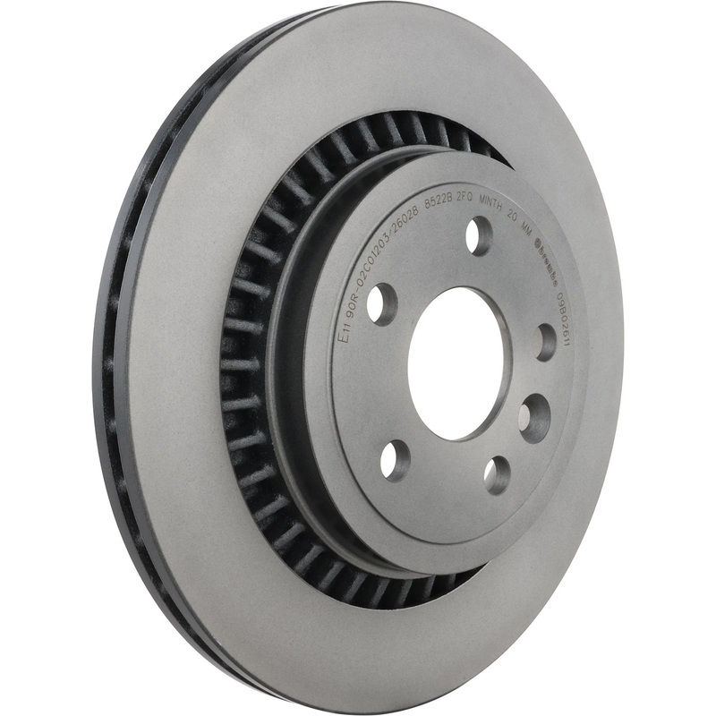 PRIME UV Coated Rear Disc Brake Rotor – 09.B026.11
