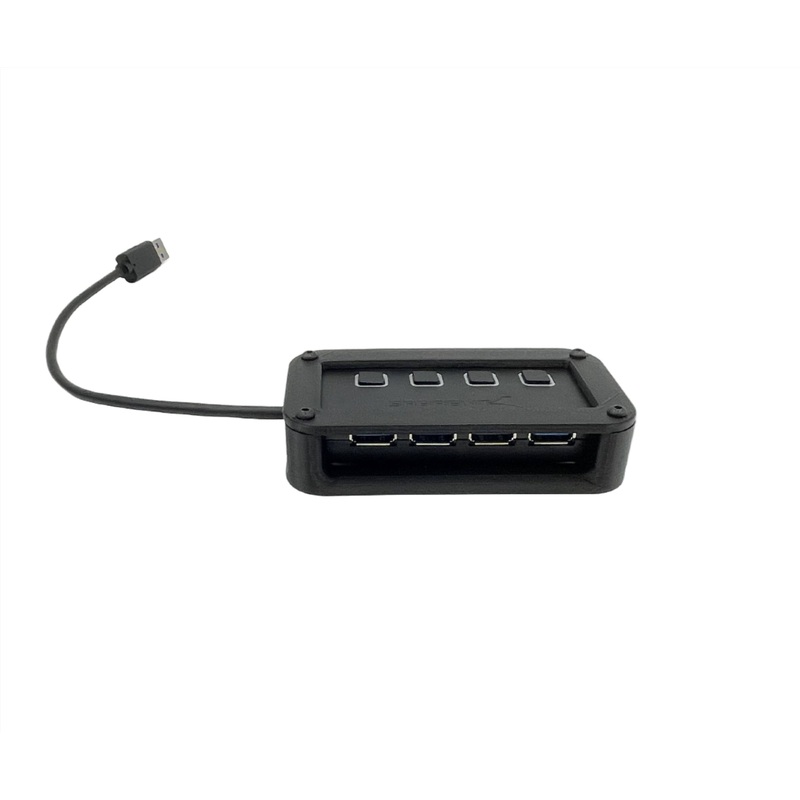 USB 4 Port Mount Mount ONLY (USB Hub Not Included)