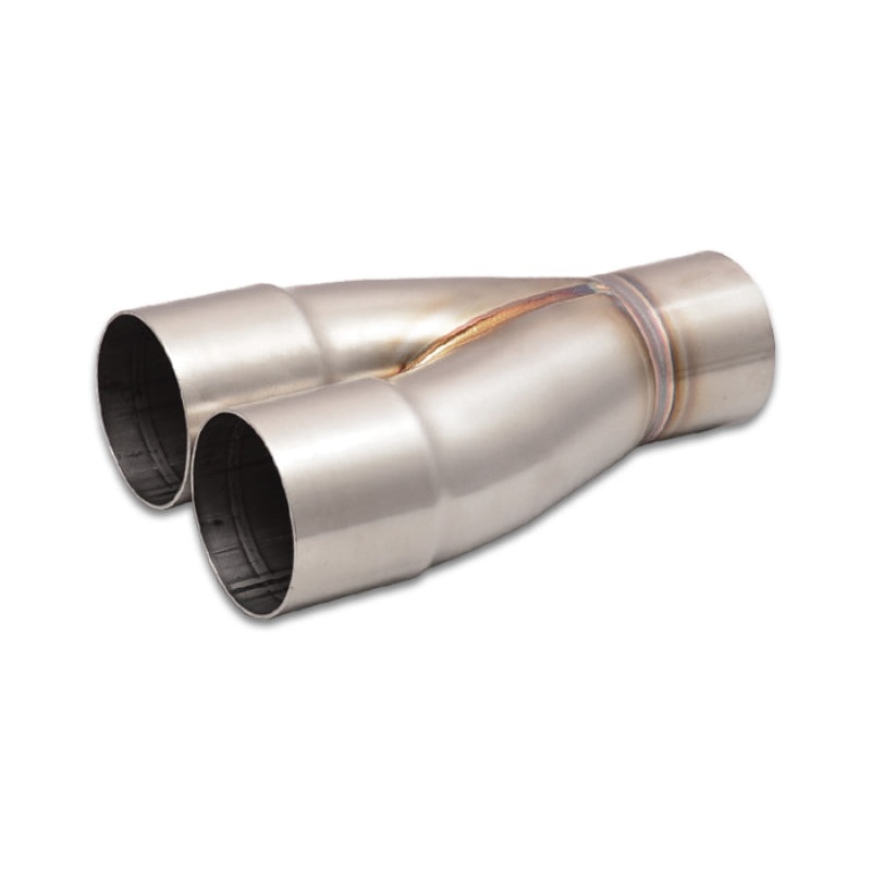 Vibrant 2-1 SS Merge Collectors (2-1/2in Inlet Slipover ID 2-1/2in Outlet OD) – Sold Individually